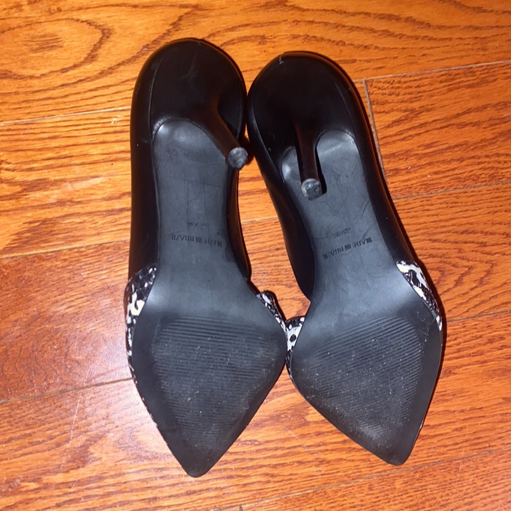 Steve Madden Black & White Snake Pattern - image 5